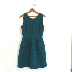 Madewell Green Cocktail Sleeveless Dress Size 2 - image 1